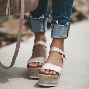 Danielle Espadrille Nude Sandal